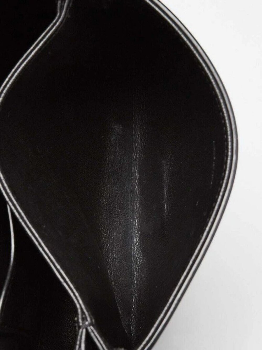 Celine Black Smooth Leather Small Pampille C Flap Bag - Picture 10 of 12